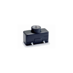 Capot 16B, Aluminium moulé sous pression, acier inoxydable, IP67, Sortie verticale, M32
